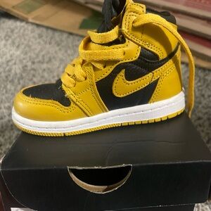 Toddler sizes 5c and 6c Jordans.